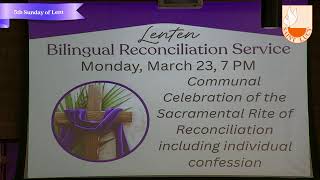 St. Lucy Parish: Fifth Sunday of Lent