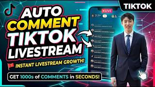 Auto Comment Livestream TikTok | Bot Auto Comment TikTok screenshot 1