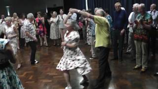 CLIVE WILSON'S 70th PARTY   ROSE BOWERS JIVE DANCE Happy Birthday Boogie RUNNYMEDE HALL 8/4/17