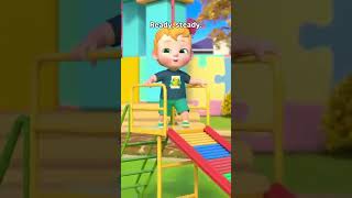 One Two Three U Learn Number With Slide Youtube Kids NuNu Tv Nursery Rhymes #kindergartensong