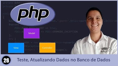 Curso de PHP7 e MVC   Aula 26   Teste, Atualizando Dados no Banco de Dados