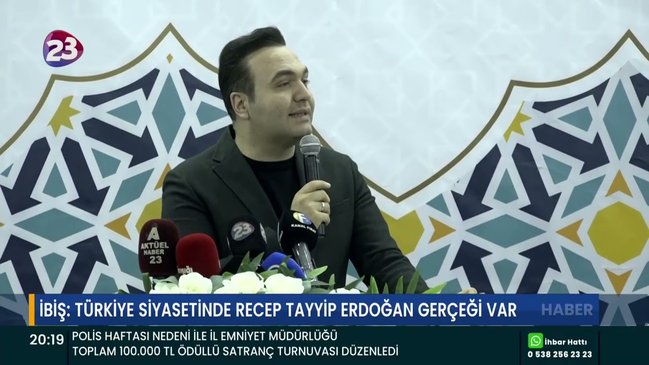 AK PARTİ GENEL MERKEZ GENÇLİK KOLLARI BAŞKANI YUSUF İBİŞ ELAZIĞ’DA