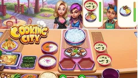 Cooking City Cherry Blossom Festival Levels 16-20