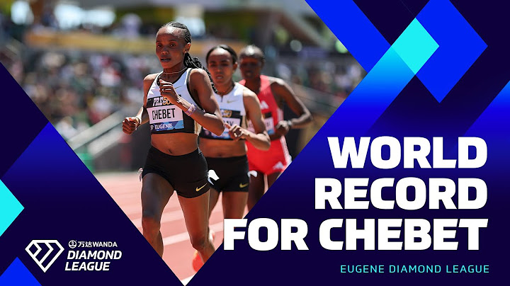 Chebet shatters 5000m world record in Eugene | Wanda Diamond League