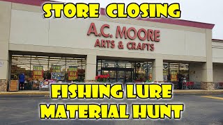 Hunting for Fishing Lure Craft Materials at AC Moore Closing Sale screenshot 4