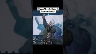 Alesso  At Tomorrowland If I Lose Myself X Metro alesso tomorrowland