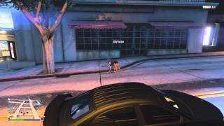 GTA Online - WTF Dramatic death!! LOL
