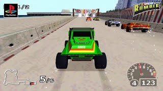 NASCAR Rumble  - Loader Gameplay (Elite Class) (PS1)