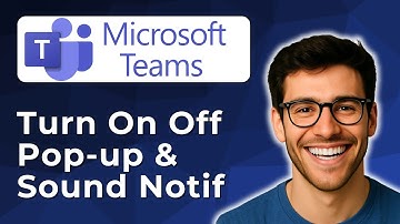 How to turn on off pop up & sound notif  in Teams Microsoft [2025 Easy Guide]
