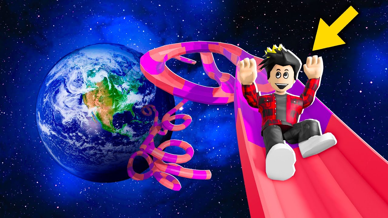 DESCI NO TUBOGÃ MAIS EXTREMO do ROBLOX!