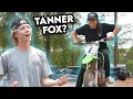 RIDING PIT BIKES WITH TANNER FOX??