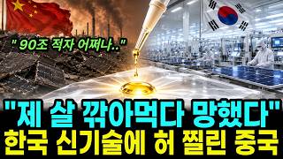 태양광 패널 쌓아두고 버리는 중국...한국 신기술에 완전히 뒤집어진 이유