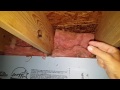 Fiberglass batt insulation at rim joist - don't do it!