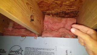 Fiberglass batt insulation at rim joist  don't do it!