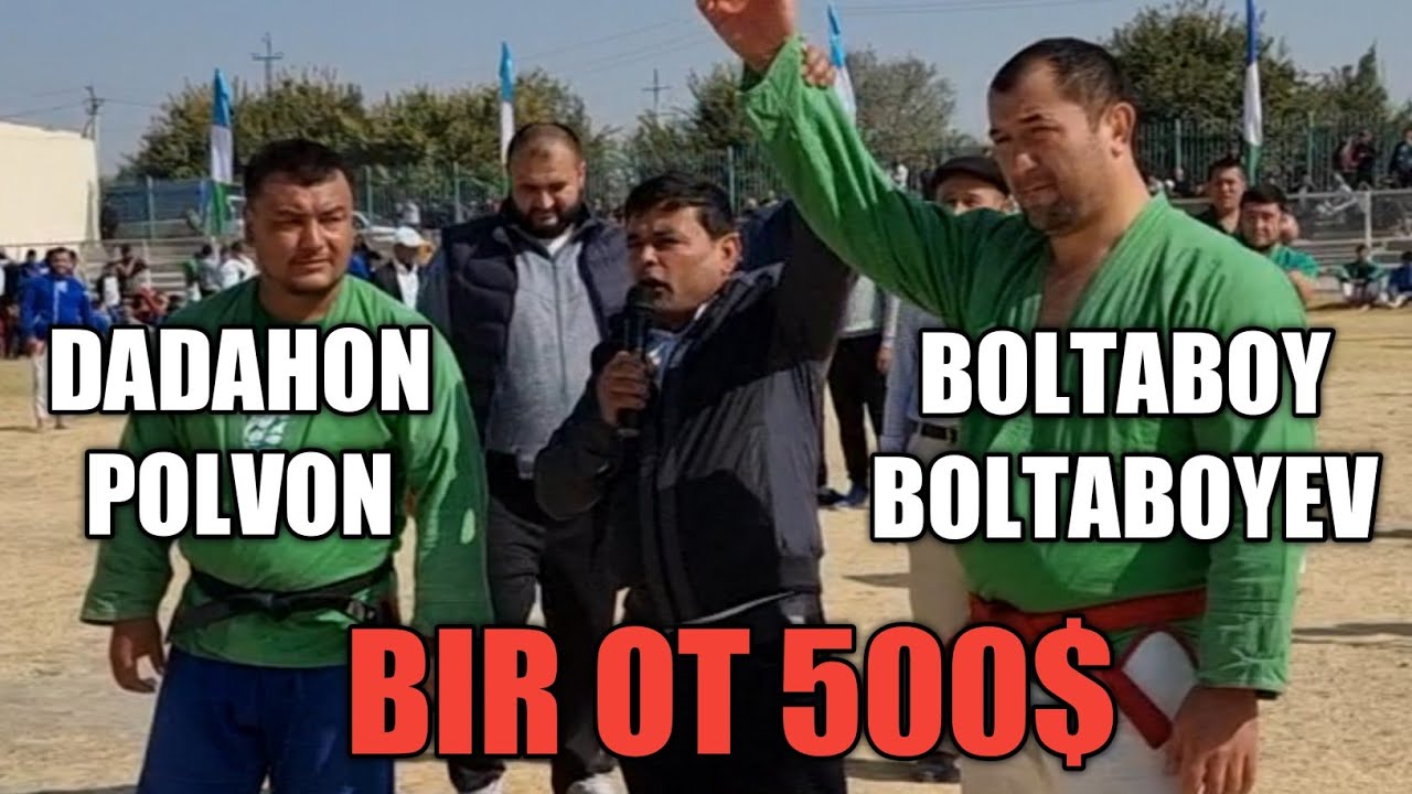 Boltaboy Boltaboyev  Dadahon polvon Buhoro viloyati Jondor tumanida kurashishdi.