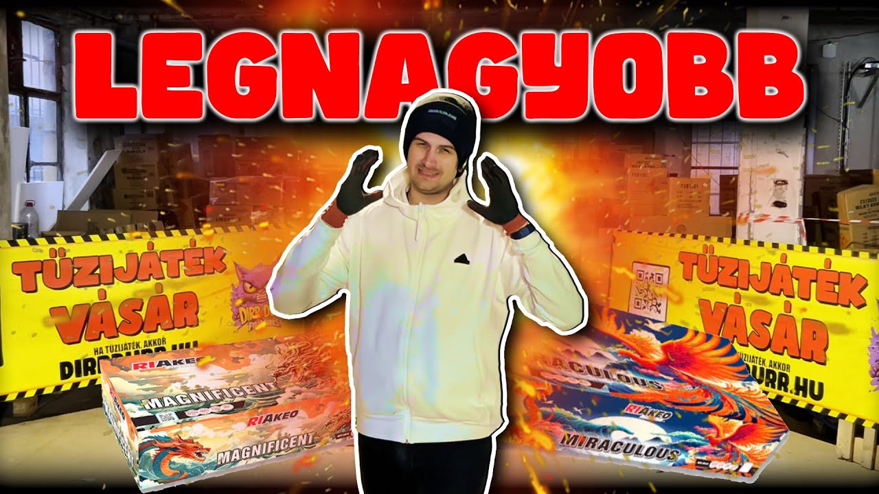 LEGNAGYOBB TŰZIJÁTÉKOK🤯😍
