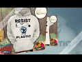 Resist plastic shirt