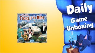 Ticket to Ride Map Collection: Volume 7 – Japan & Italy - Daily Game Unboxing
