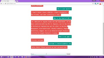 College Enquiry Chatbot System