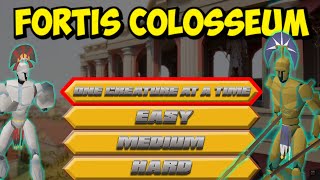 New Fortis Colosseum strategy - One creature at a time - Waves guide