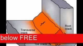 welding defect discontinuities failure.flv