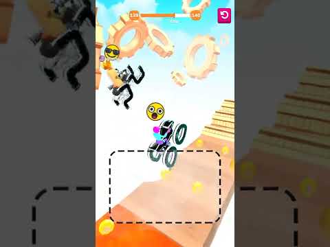 Scribble Rider | Level 139 Gameplay Android/iOS Mobile Racing Casual Game #shorts