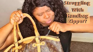 How i Fix my Handbag Stiff Zipper to Run Smoothly