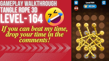TANGLE ROPE 3D : LEVEL 164 WALKTHROUGH