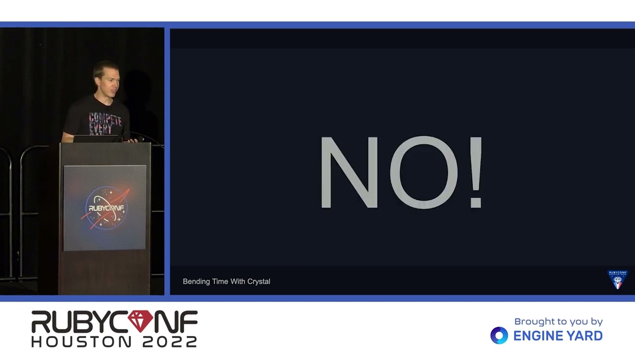 RubyConf 2022: Bending Time with Crystal: 6 hours to 15 minutes by Paul Hoffer