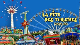TOUTES LES ATTRACTIONS de la Fête Foraine des Tuileries édition 2023