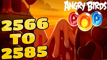 Angry Birds Stella Pop Levels {2566 To 2585} Non PowerUp Walkthrough For Android & iOS