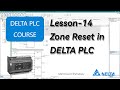 14- Zone Reset in DELTA PLC