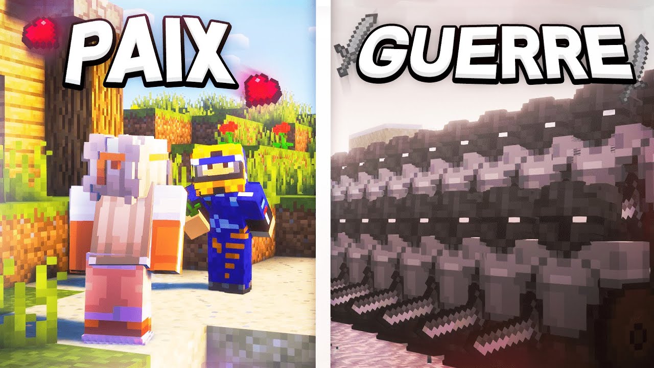 1000 JOUEURS créent une civilisation sur Minecraft