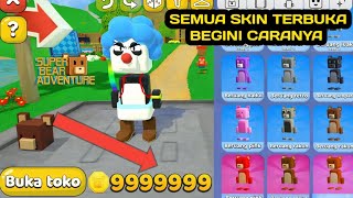 HOW TO UNLOCK ALL SKINS IN SUPER BEAR ADVENTURE & GET 999999999 COINS screenshot 5