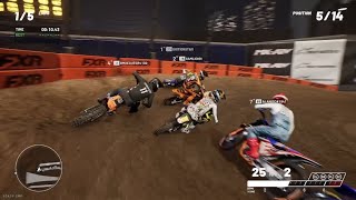 MX VS ATV Legends Multiplayer - Supercross Gameplay screenshot 2