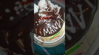 birthday cake 🎂🎉 (MANVI )#viral QUEEN #shortvideo #crafts #shortsviral #pari #trending