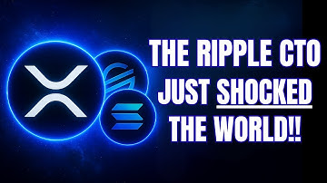 Ripple CTO Just Made A Shocking Statement (Breaking!)