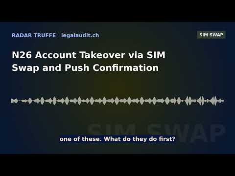 N26 Account Takeover via SIM Swap and Push Confirmation