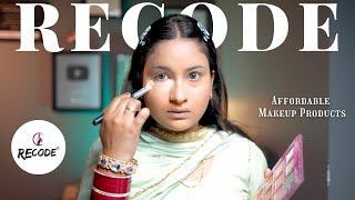 Affordable Makeup Tutorial | Recode One Brand Makeup | Step By Step Makeup Tutorial | Simran Secrets