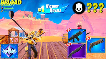 High Elimination Unreal Ranked Squad Reload Zero Build Win Gameplay | Fortnite Chapter 6