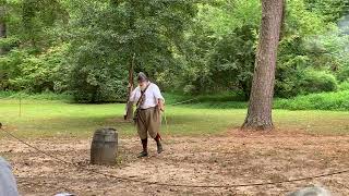 Jamestown Matchlock Demonstration