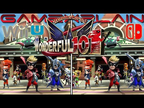 The Wonderful 101: Remastered  Graphics Comparison (Switch Vs. Wii U)