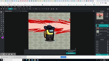 Among Us Pixlr E Tutorial