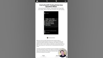 New 📚 Release! End to End API Testing & Interview Questions Notes by Lamhot JM Siagian #books