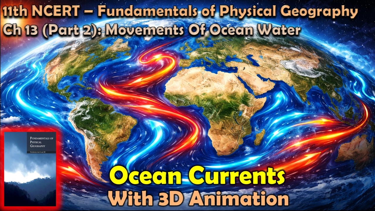 Ch 13 Part 2 Movements of Ocean Water, 11th NCERT Fundamentals of Physical Geography