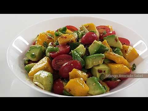 Mango Avocado Salad | 10 Minute Recipe | Dish & Devour