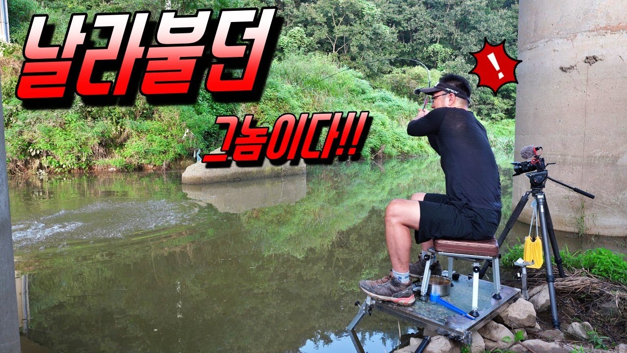 비가 오면 무조껀 달려야 하는 그곳에서 그녀석을 다시 만났습니다!!