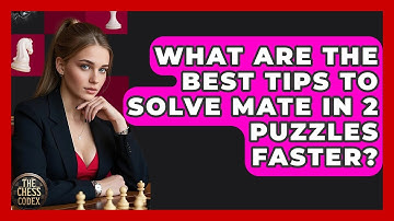 What Are The Best Tips To Solve Mate In 2 Puzzles Faster? - The Chess Codex
