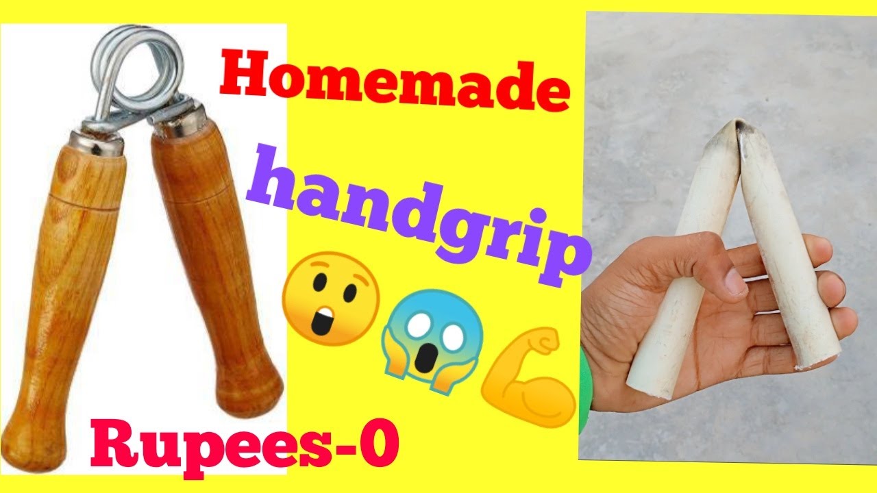 how to make homemade hand grip YouTube