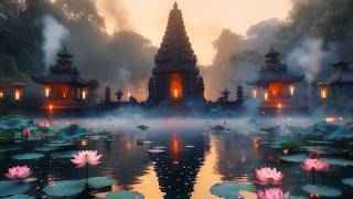 Serene Temple Retreat Looping Animation of a Sacred Sanctuary Amidst Lotus Waters-Part 1 #Meditation